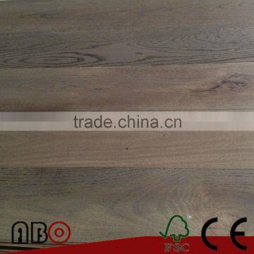 Wide Plank American White Oak Engineered Timber Flooring Made In China