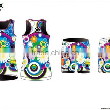 wholesale cool design running wear for woman with loe price