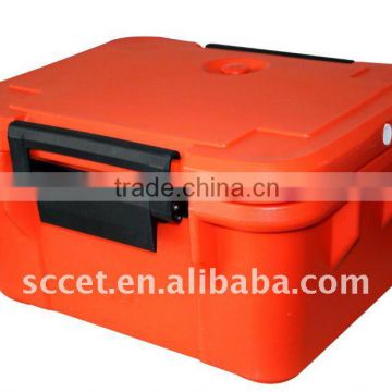 SCC Food carrier orange color, food container, food case