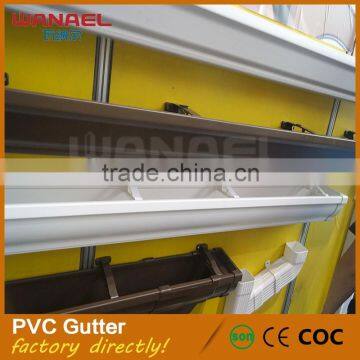 Wanael best seller environmental 5.2k pvc roof gutter