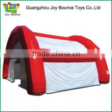 red & white latger inflatable tent price