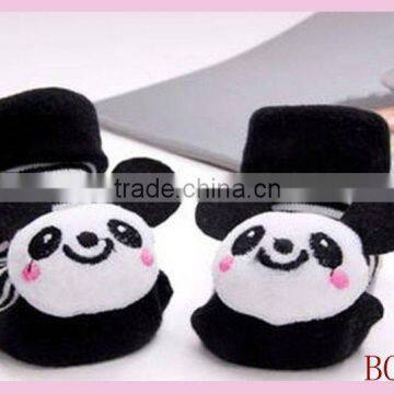 latest design best selling cute baby shoe socks with small MOQ