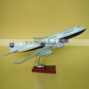 Custom B747-400 resin model airplane,boeing plane model,aircraft flying toy