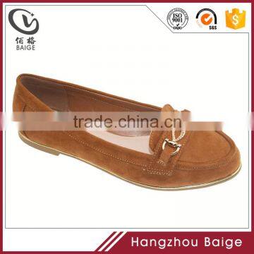 Low price hign quality comfortable ladies flat shoes wholesale