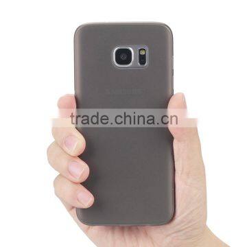 0.35mm Ultra thin PP case for matte galaxy S7 edge, for galaxy S7 edge black hard case,