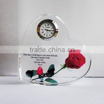 Wholesale hot crystal islamic decorative crystal wedding favors gifts/anniversary souvenirs with custom logo