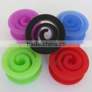 Spiral Silicon Plug