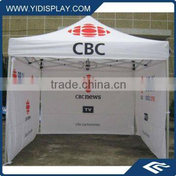 Folding Pop up events Canopy with Half sidewall