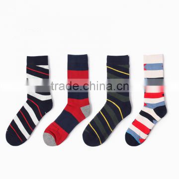 Men's Dress Stripe Socks Article Multi-Color