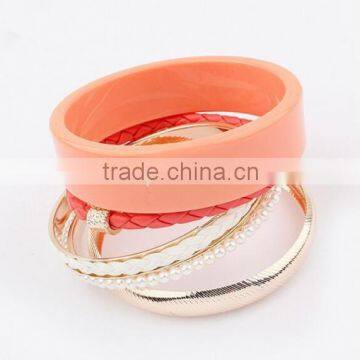 D95945t Korean Fashion Colorful Bracelet Weave Handwork Bracelet Accessories Wholesale photo-3