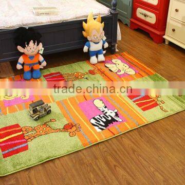 Modern Design Cartoon Kids Playing Carpet