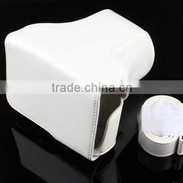 Wholesale White Leather Digital Camera Bag for Canon in Dongguan photo-3