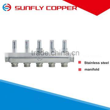 Stainless steel manifold