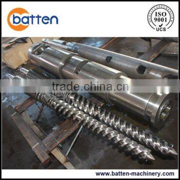 bimetallic twin screw barrel