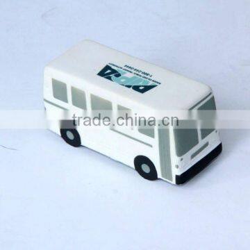 white PU toys bus