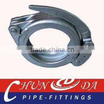 DN125 5.5'' Concrete pump Snap clamp,Add-Weight coupling