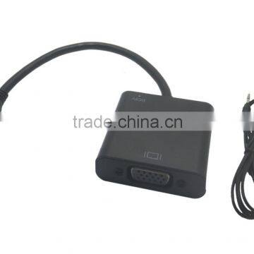 100% New MINI HDM I ToVGA HDM I Adapter for Computer/laptop Multimedia Devices photo-2