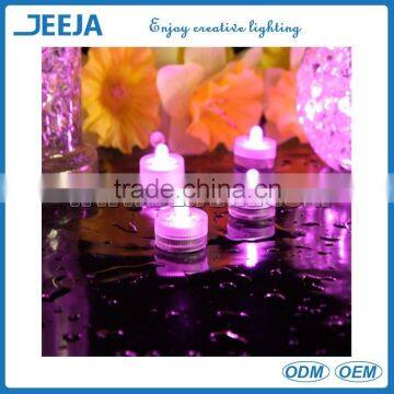 CR2032 Battery Operated submersible tea light forwedding centerpieces/grass/indoor and ourdoor decoration