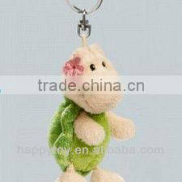 HI EN71 high quality plush turtle keychain