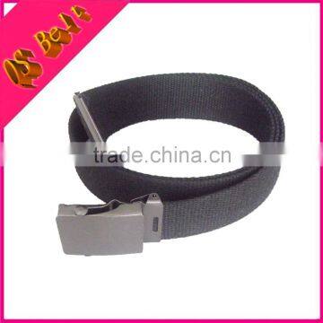 Man Cheap Price Thick Canvas Slide Buckle Quick Release Belt