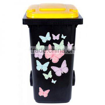 Butterfly Wheelie Bin Sticker