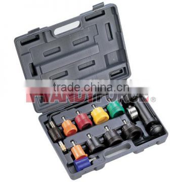 10PCS Radiator Cap Pressure Test Kit, Cooling System Service Tools of Auto Repair Tools