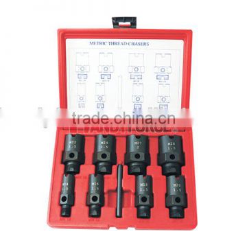 9 PCS Thread Chaser Set (Metric), General Tools of Auto Repair Tools