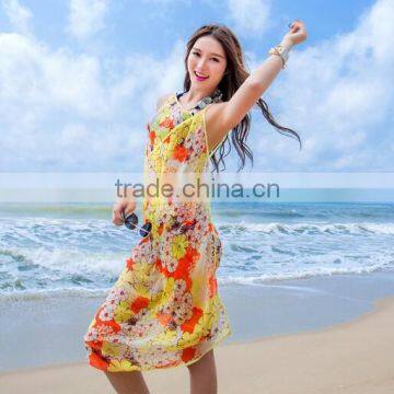 Women's Summer Pareo Dress Sarong Beach Bikini Swimwear Cover Up Scarf