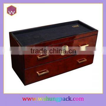 Unfinished Wooden Lacquer Packaging Cigar Box