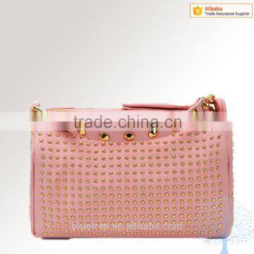 Studded handbag in fashion lady design