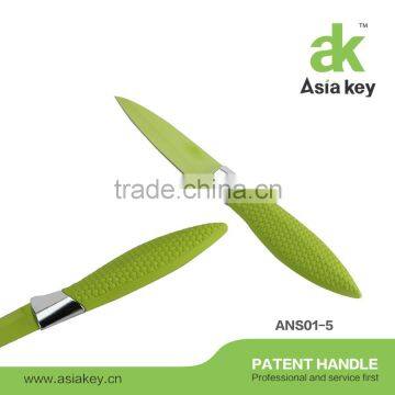 3.5 Inches Non-stick Paring Knife Color Knife in Light Green
