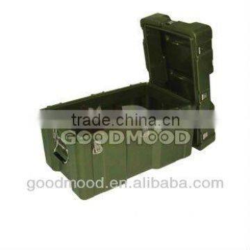 Plastic rotationally moulded military box