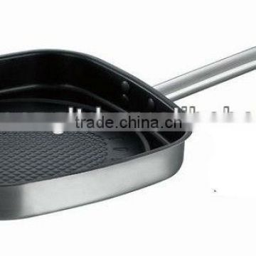 Stainless Steel non-stick Frypan without Cover