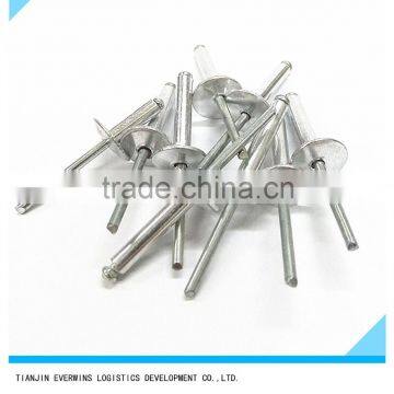 Large flange head aluminum blind rivets