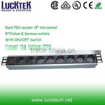 pdu power distribution unit 19" Italian power