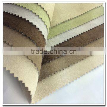 Synthetic Suede Fabric Shoes Materials Vinyl Wrap /75D*105D