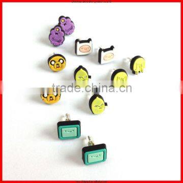 Canton Fair favorite earring,2014 new funky pvc girl cheap earring