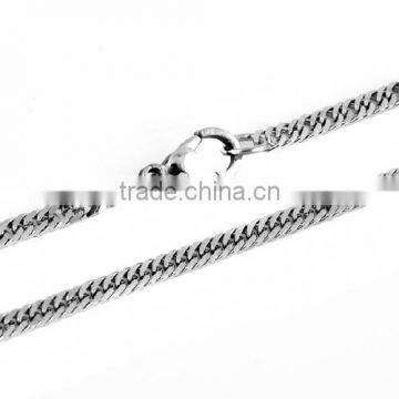 High quality jewelry factory 316 stainless steel chain to make jewelry small order accepted stainless steel chain (LC6008)