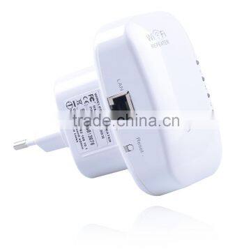 Network Routers 300Mbps 802.11 Wifi Repeater Wireless-N AP Range Signal Extender Booster EU Plug wi fi photo-4