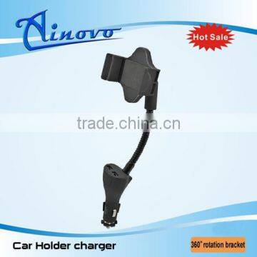 car kit mount holder with charger, car mount holder for htc