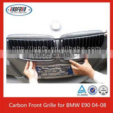 Euro Style Replacement Carbon Black Front Grille For BMW E90 04-08 Pre-facelift 3 Series photo-6