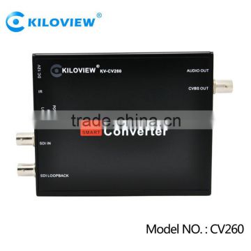 1080p SD/HD/3G SDI to CVBS/AV iptv converter