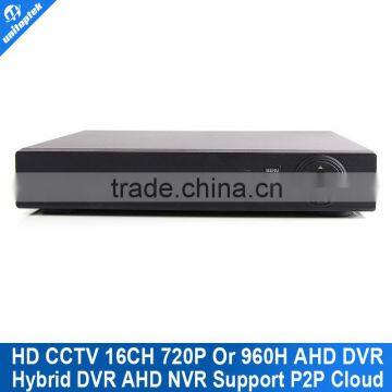 Hybrid ahd DVR/1080P NVR 4in1 Video Recorder 16CH AHD DVR