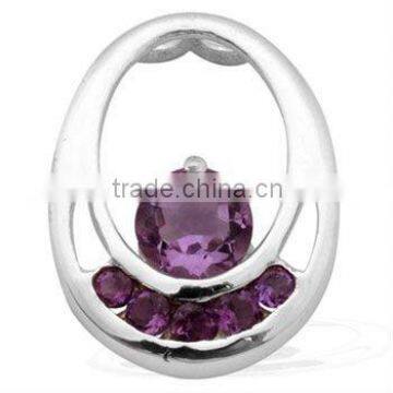 Wholesale Supplier 925 Sterling Silver Beautiful Gemstone Pendant