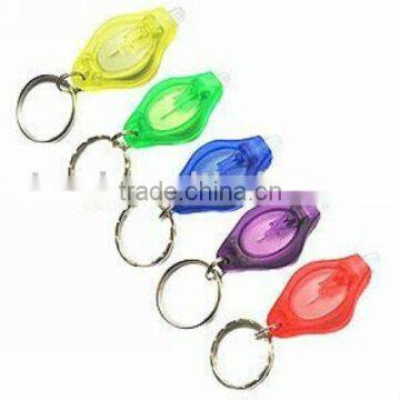 mini led white light keychain