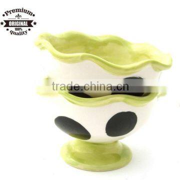 ceramic dessert ice cream bowl