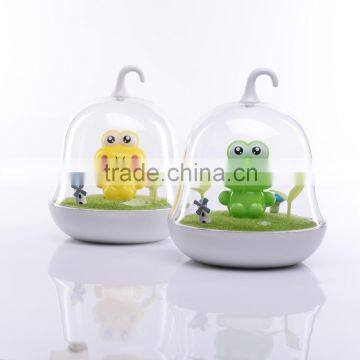 2016 newest voice sensor nightlight birdcage lamp for kid