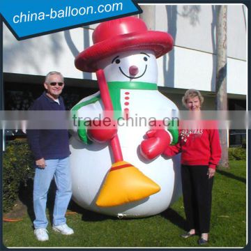 Christmas decorations christmas inflatable snowman with besom for sale