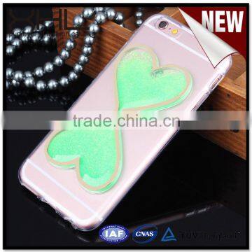 New product ideas TPU luminous quicksand cell phone case products imported from china