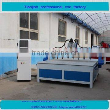 TJ12525(2500*2500mm )multi Spindle Wood Relief Engraving Cnc Router photo-2